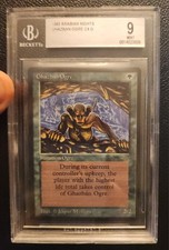 Ghazban Ogre Arabian Nights BGS 9 MINT! 1993 Magic The Gathering MTG CCG Green