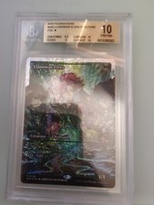 BGS 10 Magic: The Gathering Llanowar Elves 2024 Foundations #436 Foil Full Art