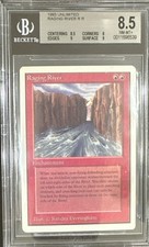 Vintage 1993 Unlimited Raging River Magic the Gathering BGS 8.5 NM-MT+