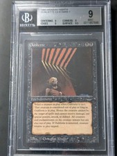 Magic The Gathering Oubliette Dark Arabian Nights Graded BGS 9 MINT