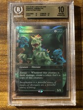 MTG✨POLYRAPTOR Brdless🌈 FOIL✨SLD X Play-Doh: Extra Life BGS 10 PRISTINE MYTHIC