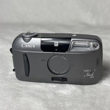 Vintage 90s Canon Sure Shot Sleek 35mm Film Camera AF Point Shoot 32mm Lens