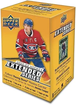 2022-23 NHL Upper Deck Extended Series Hockey Sealed Blaster Box 56 Card