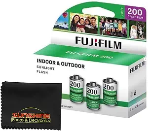 Fujifilm Fujicolor 200 Color Negative Film (1 x 3Pack)