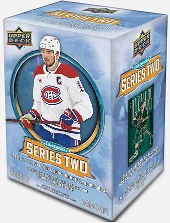 2025-26 NHL UPPER DECK SERIES 2 Hockey Factory Sealed Blaster Box 48 Cards