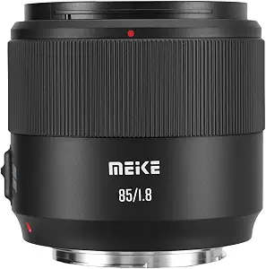 Meike 85mm F1.8 SE Mark II STM AF Full Frame Auto Focus Medium Telephoto High Resolution 8K Portrait Lens Compatible with Canon EOS EF Mount DSLR Cameras T8i T7 850D 90D 5D 6D 5D Mark IV 6D Mark II