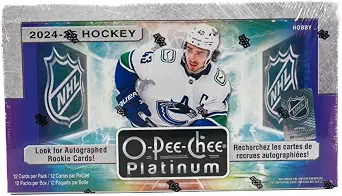 2024-25 NHL O-Pee-Chee Platinum Hockey Factory Sealed Hobby Box 1 Auto
