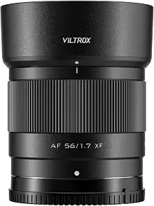 VILTROX 56mm F1.7 Fuji Lens, AF 56mm f/1.7 XF Portrait Lens for Fujifilm X