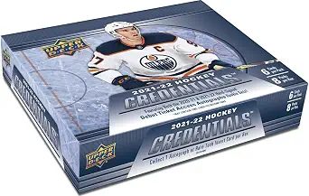 2021-22 Upper Deck Credentials Hockey Hobby Box