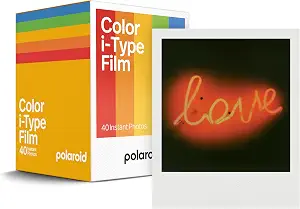 Polaroid Instant Color I-Type Film - 40x Film Pack (40 Photos) (6010)