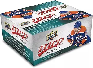 Upper Deck 2024-25 MVP Hockey Collectible Card Box - 216 Cards (6 Cards/Pack, 36 Packs/Box) - NHL
