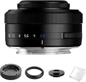 TTartisan AF 27mm F2.8 APS-C Pancake Lens for Fujifilm X Mount Cameras