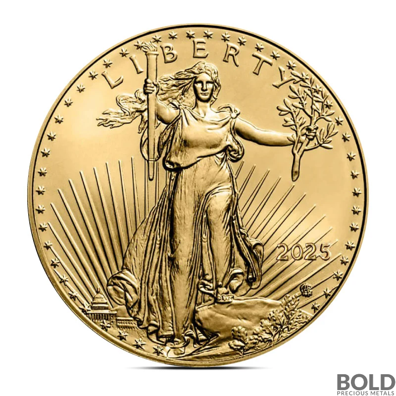 2025 1 oz American Eagle Gold Coin (BU)