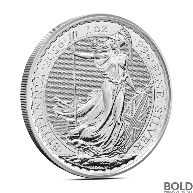2026 1 oz British Britannia Silver Coin (BU)