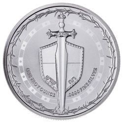 2023 1 oz Sword of Truth Silver Coin