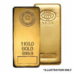 1 Kilo Gold Bar - Design Our Choice