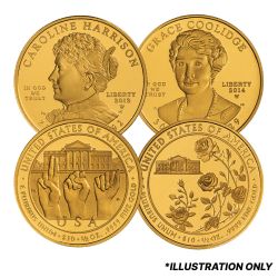 1/2 oz American First Spouse Gold Coin - Design Our Choice