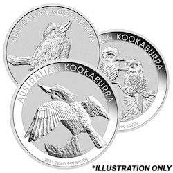 1 Kilo Australian Kookaburra Silver Coin - Design Our Choice