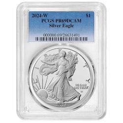 2024-W PCGS PR-69 1 oz American Silver Eagle Proof Coin