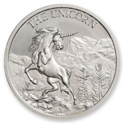 1 oz The Unicorn Silver Round