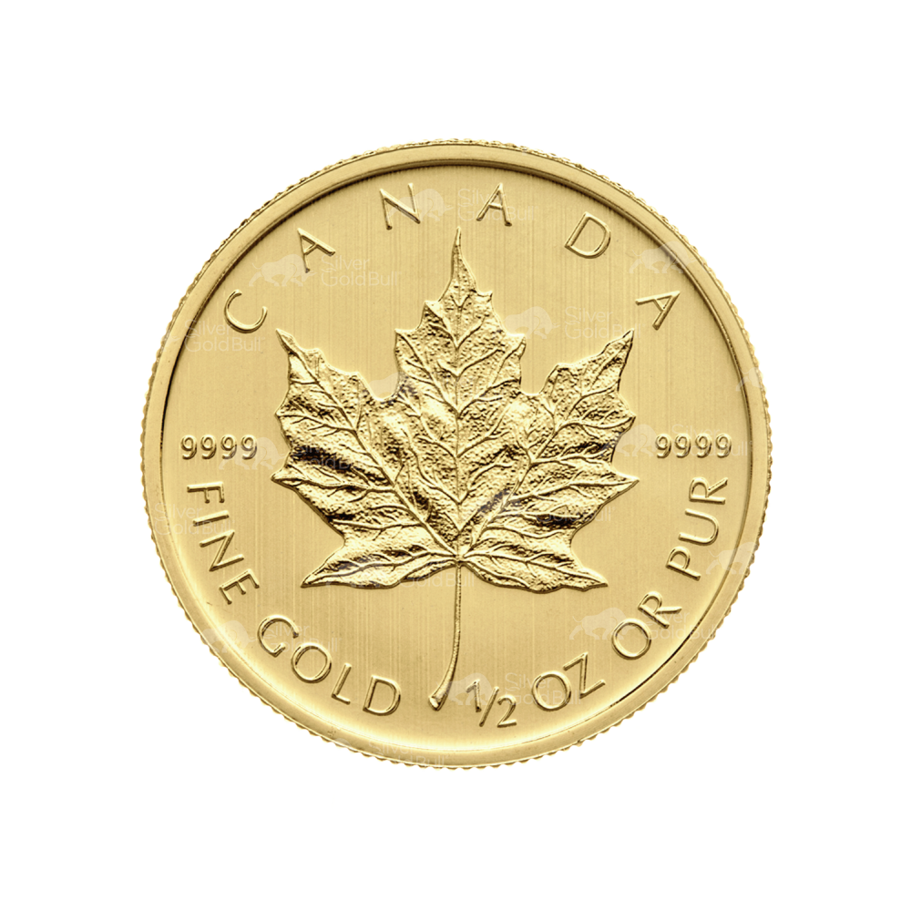 1/2 oz Random Year Canadian Maple Leaf Gold Coin | Royal Canadian Mint