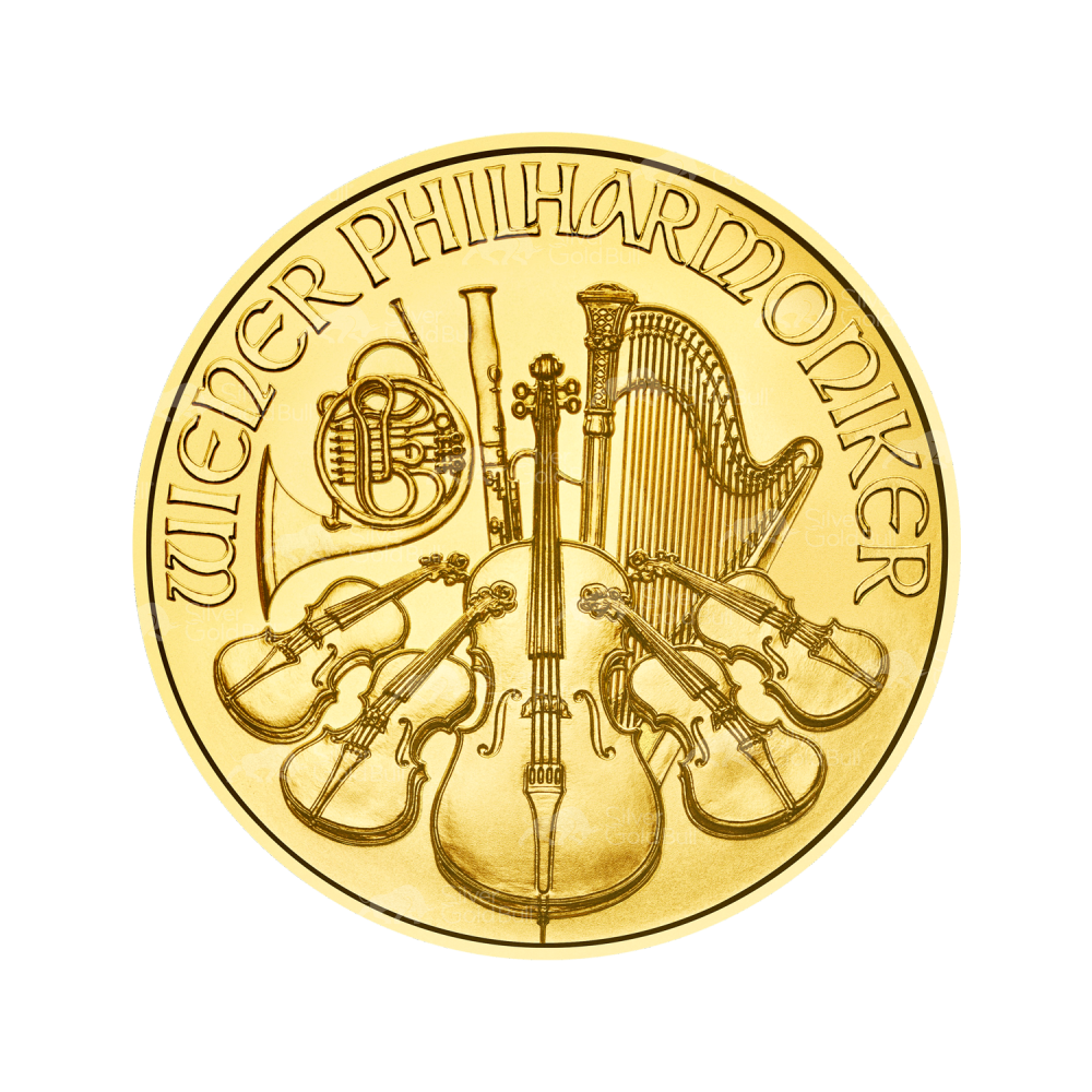 1/2 oz 2024 Austrian Philharmonic Gold Coin | Austrian Mint