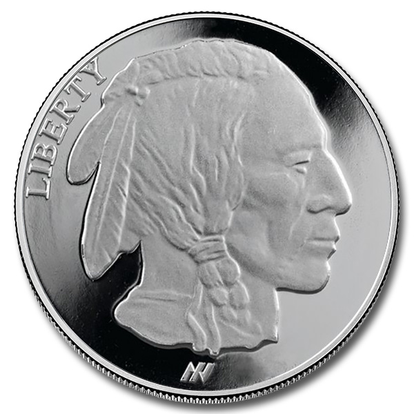 Asahi Buffalo 1 oz Silver Round (New)