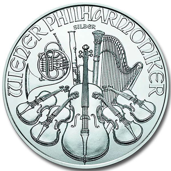 2022 1 oz Austrian Silver Philharmonic Coin