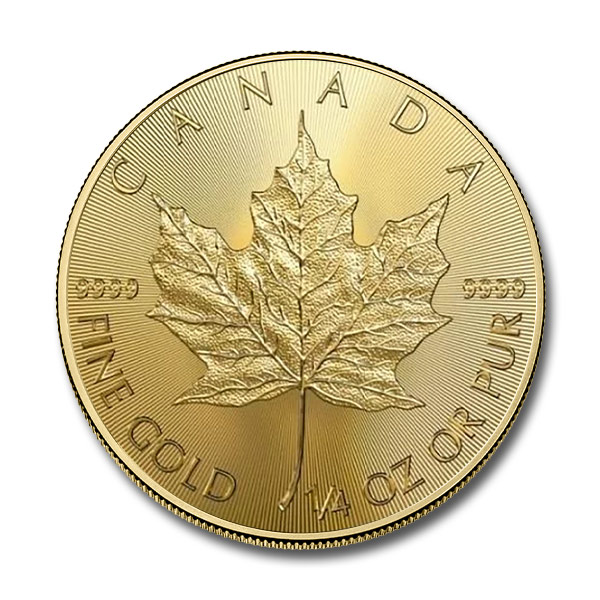 2022 1/4 oz Canadian Gold Maple Leaf Coin