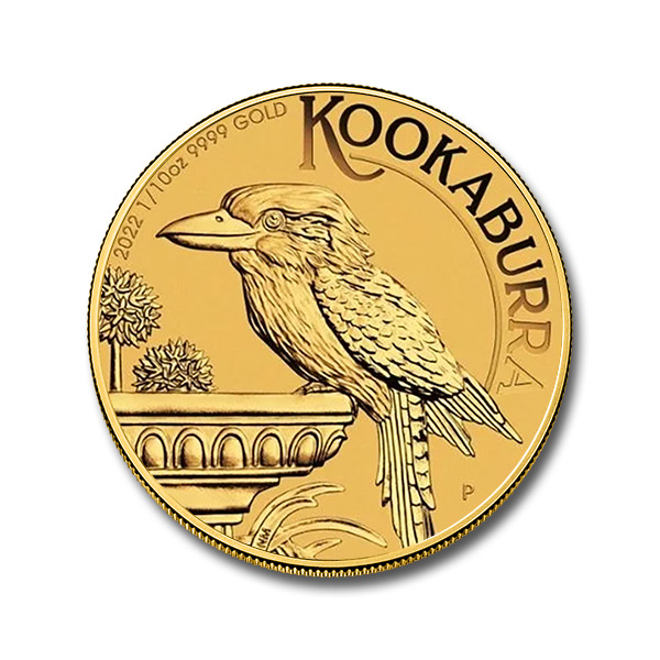 2022 1/10 oz Australian Gold Kookaburra