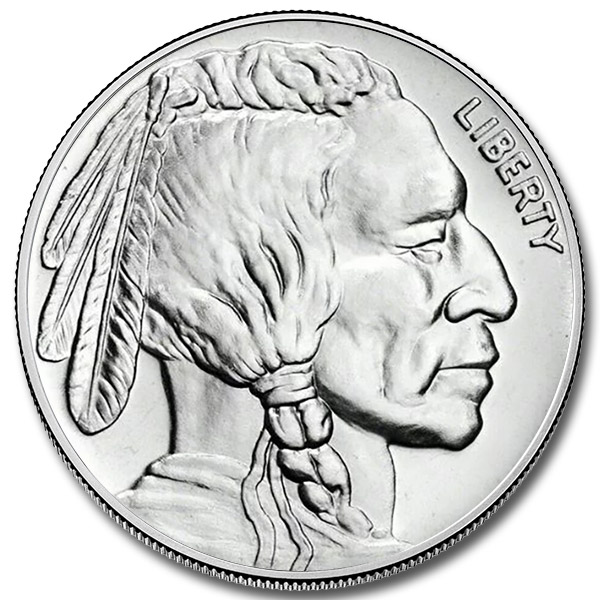 CNT Buffalo 1 oz Silver Round (New)