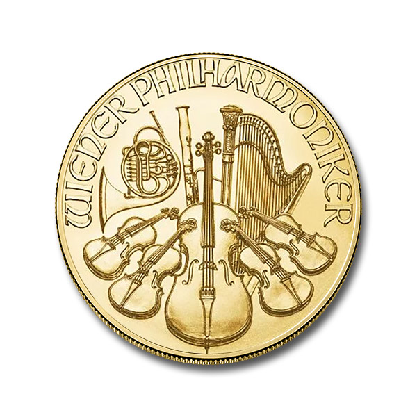 2023 1/10 oz Austria Gold Philharmonic Coin (BU)