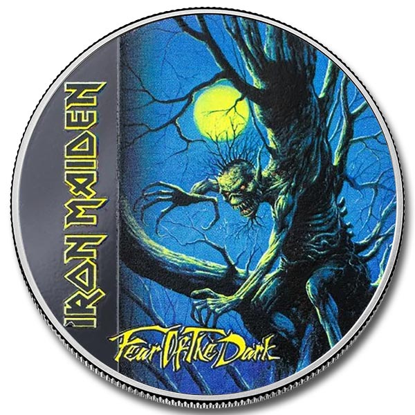 2022 Iron Maiden – Fear The Dark 1 oz Silver Coin
