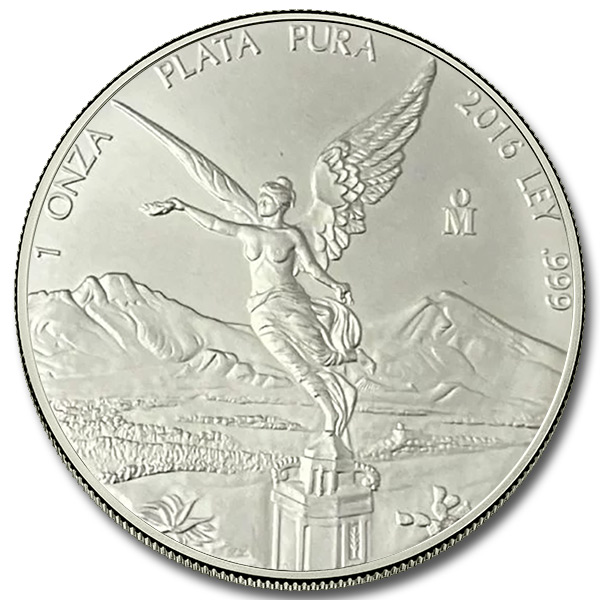 2016 1 oz Mexican Silver Libertad Coin