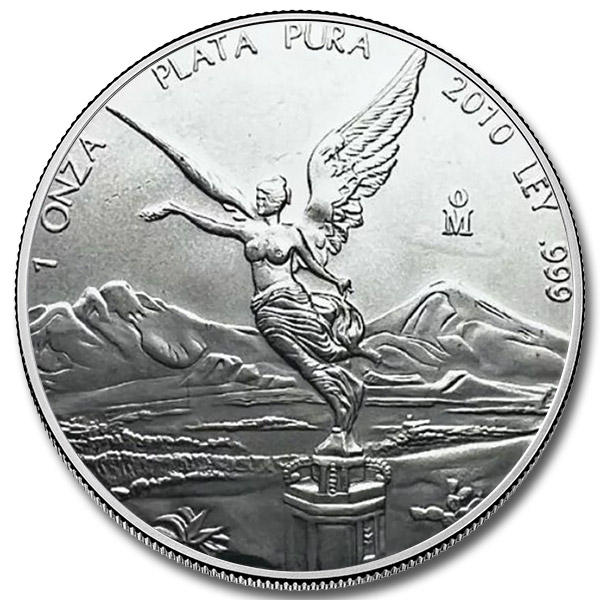 2010 1 oz Mexican Silver Libertad Coin