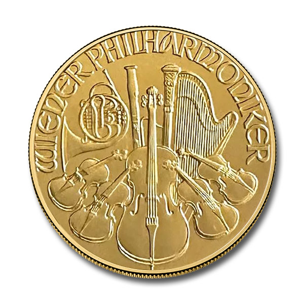 1/4 oz Austrian Gold Philharmonic Coin (BU)