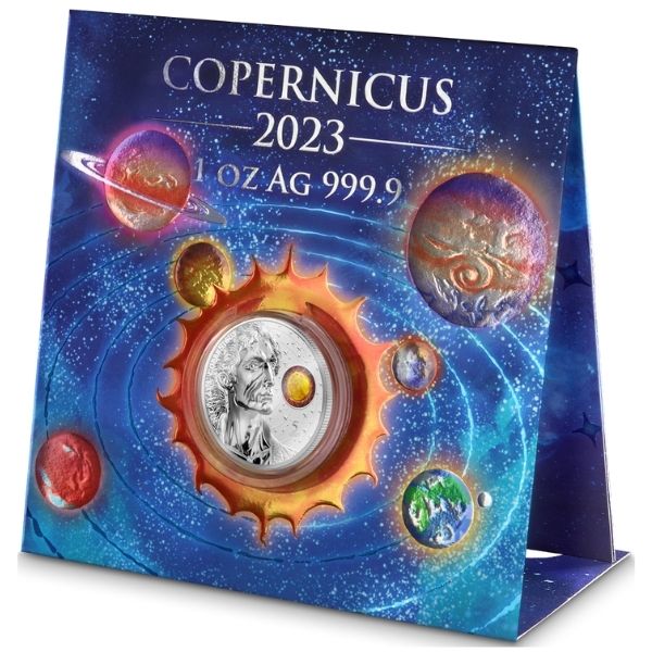 2023 1 oz Malta Copernicus Silver Coin (BU)