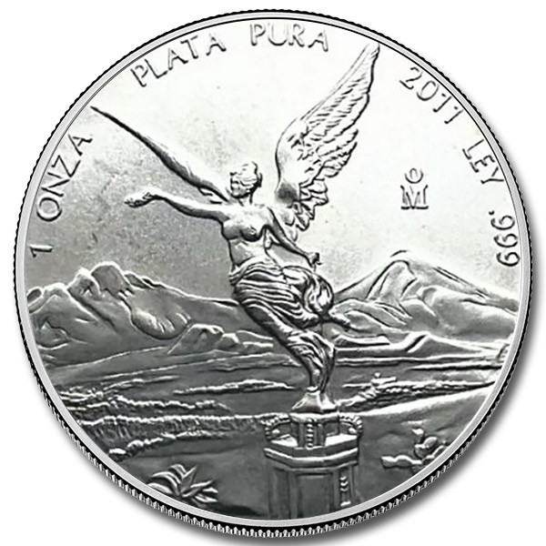 2011 1 oz Mexican Silver Libertad Coin