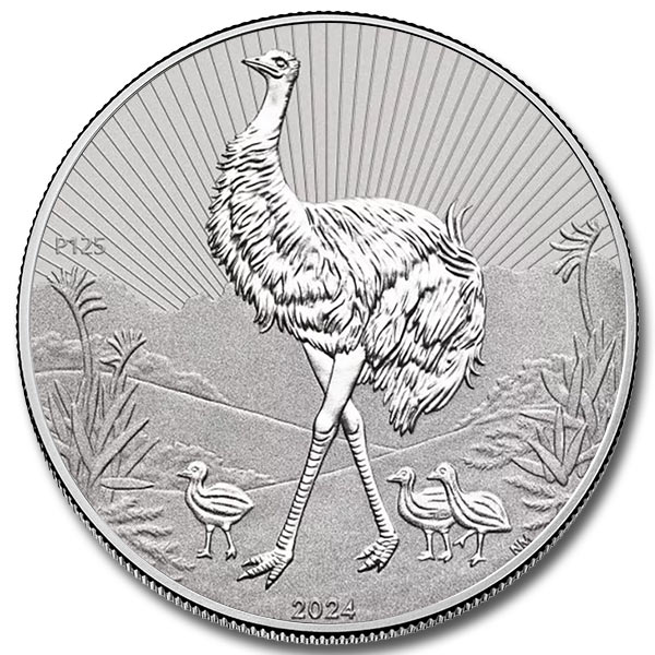 2024 10 oz Australian Emu Silver Coin | Next Generation (BU in Capsule)